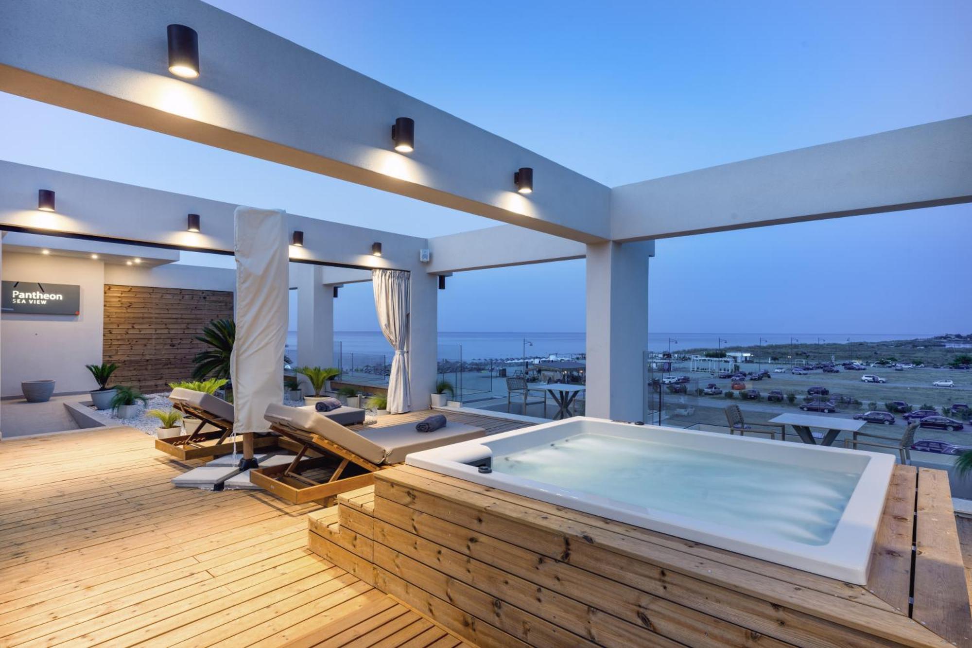 Pantheon Sea View Aparthotel เนปอรอย ภายนอก รูปภาพ